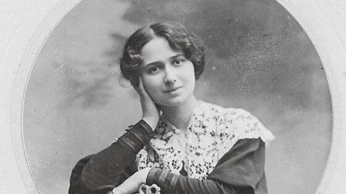 Raissa Maritain, a los 20 años, tres años antes de bautizarse, pensadora y mística