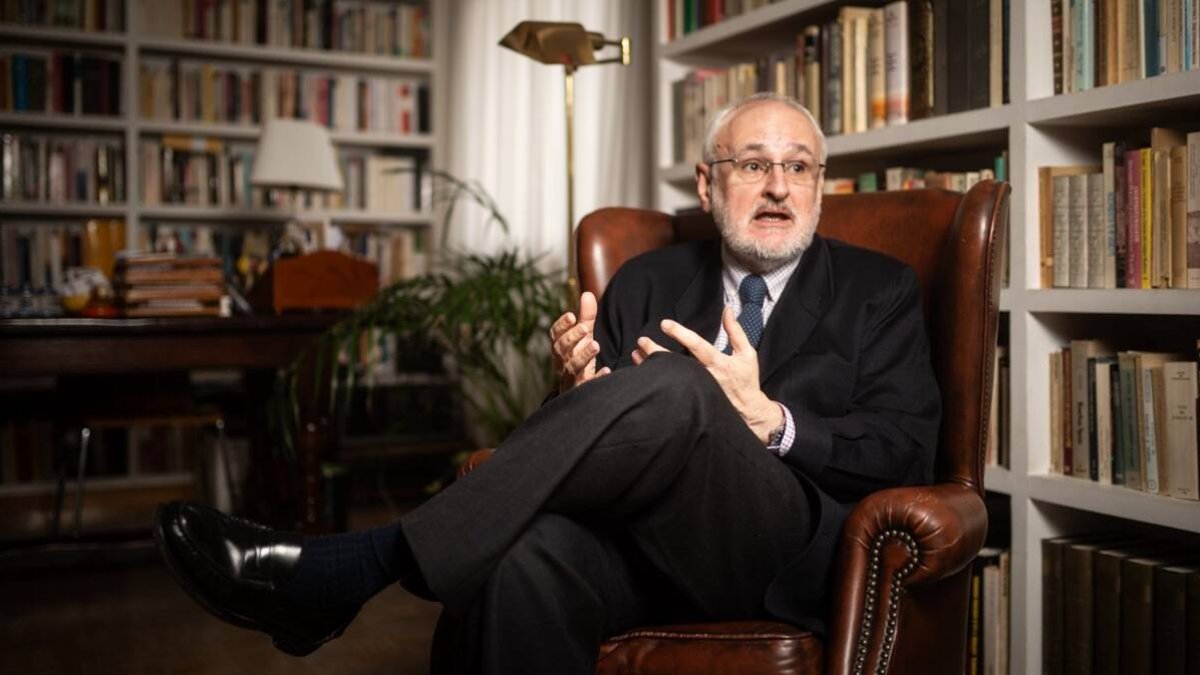 Florentino Portero analiza la deriva de Europa y el papel que ha tenido el cristianismo en su conformación / Fotografía: Dani García / Misión.