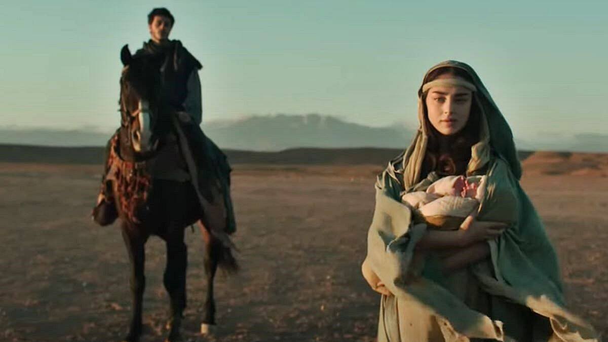 Ido Tako y Noa Cohen son José y María en 'María' (2024) de D.J. Caruso.