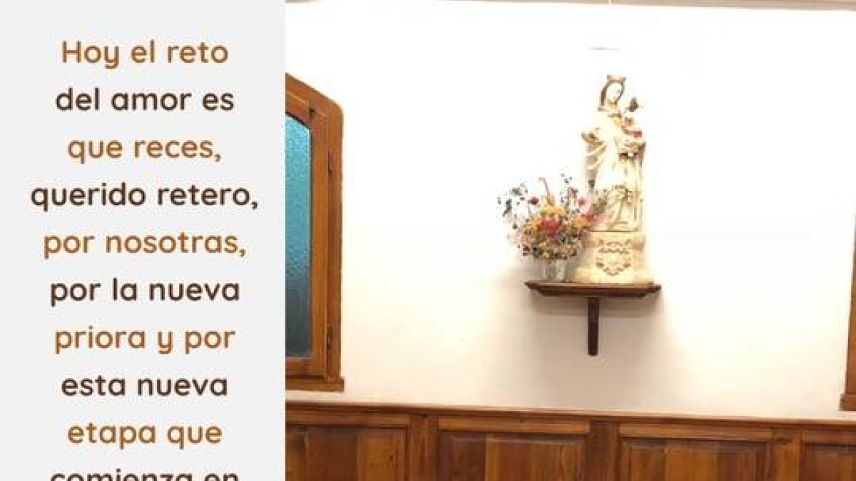 Hoy el reto del amor es que reces, querido retero, por nosotras