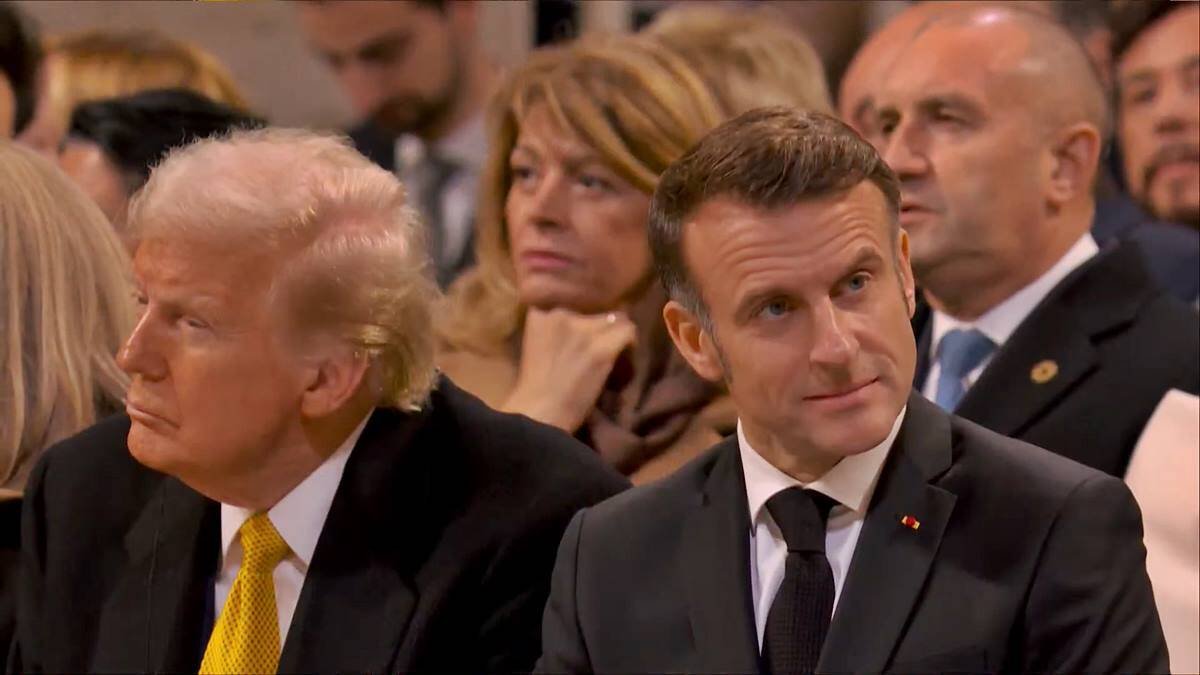 Donald Trump y Emmanuel Macron, entre los poderosos del mundo congregados para la reapertura de una catedral católica históricamente tan significativa como Notre Dame de París... el 7 de diciembre, víspera de la Inmaculada Concepción.