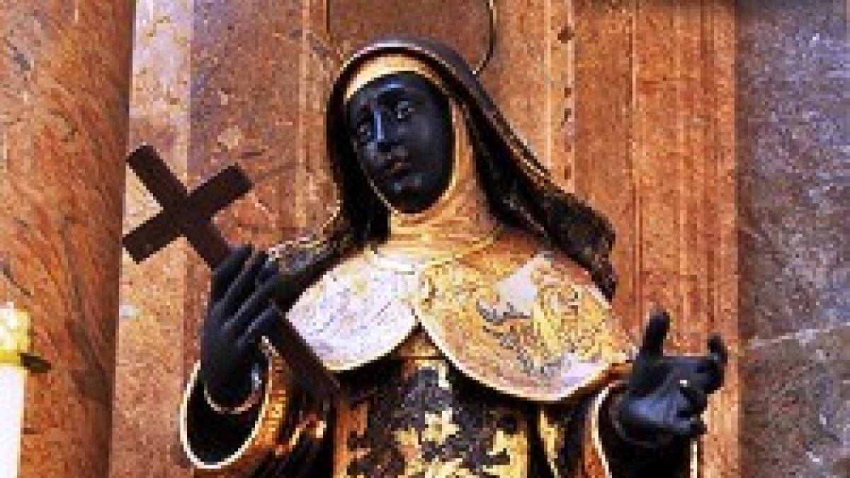 Santa Efigenia, carmelita.