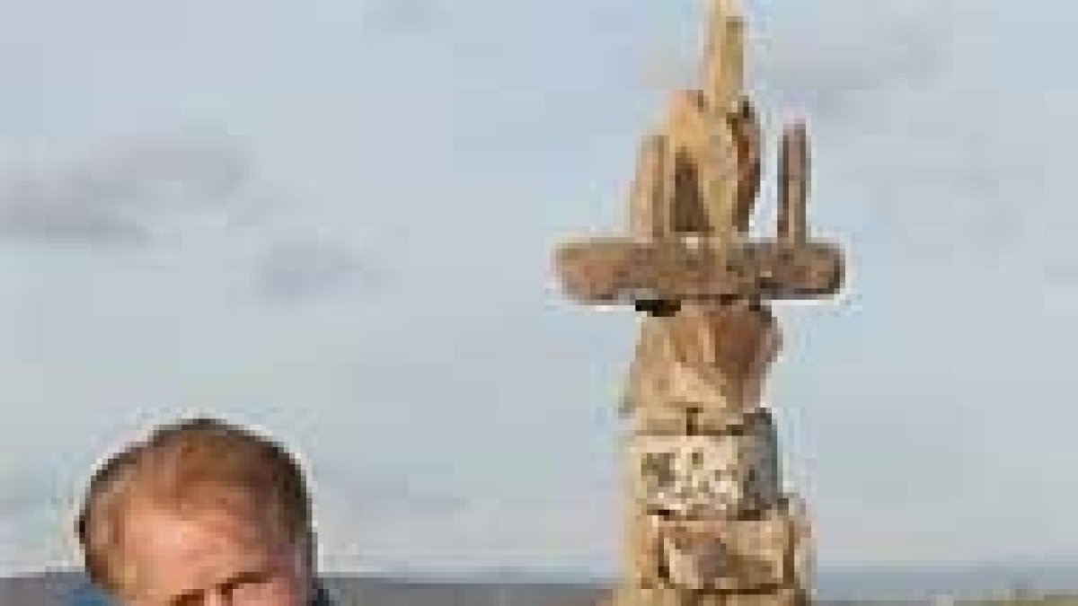 Martin Sheen haciendo el camino de Santiago