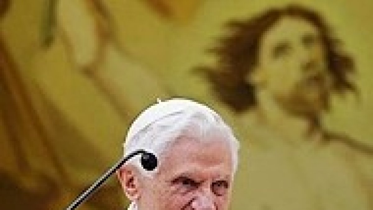 El Papa, en Castelgandolfo.