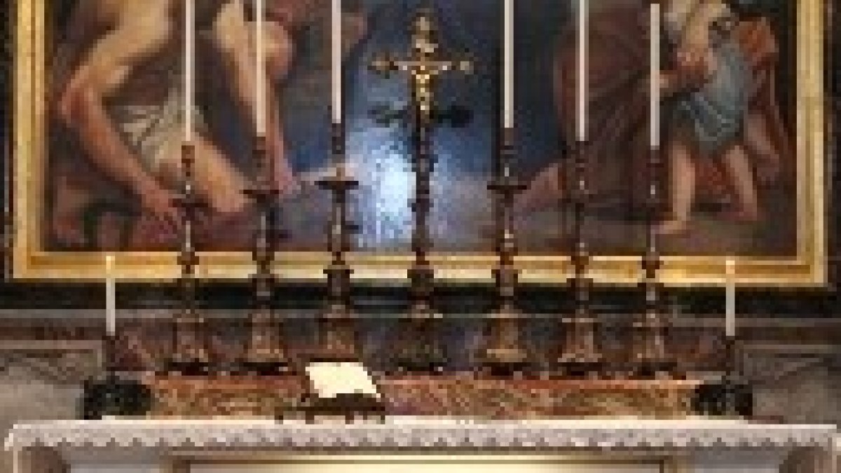 Tumba del beato Juan Pablo II