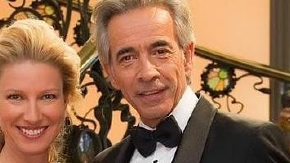 Anne Igartiburu e Imanol Arias