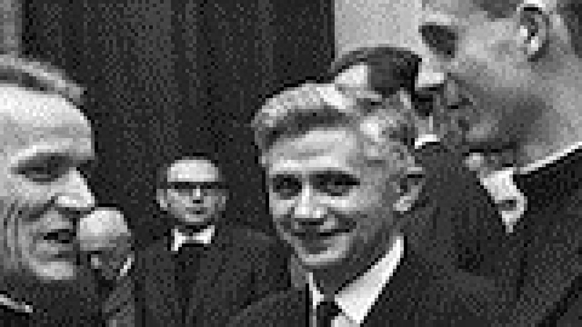 Joseph Ratzinger, joven teólogo en 1954.