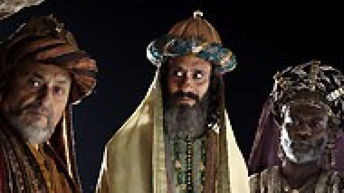 Los Reyes Magos en la película Natividad (2006).