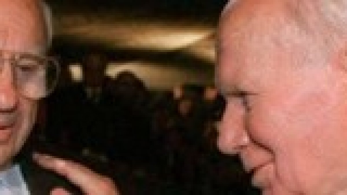 Jerzy Kluger y Juan Pablo II