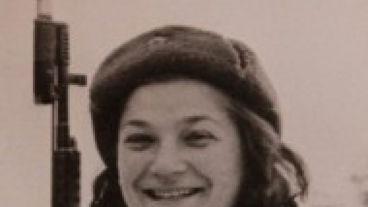 Natalia en la guerra en 1941