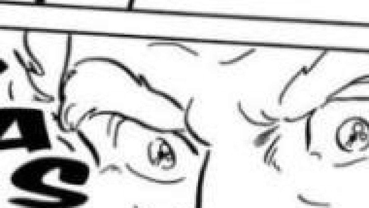 Una de las imágenes de la versión manga de la Biblia