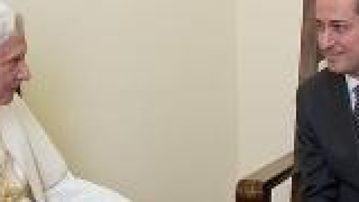 El Papa con Paolo Gabriele