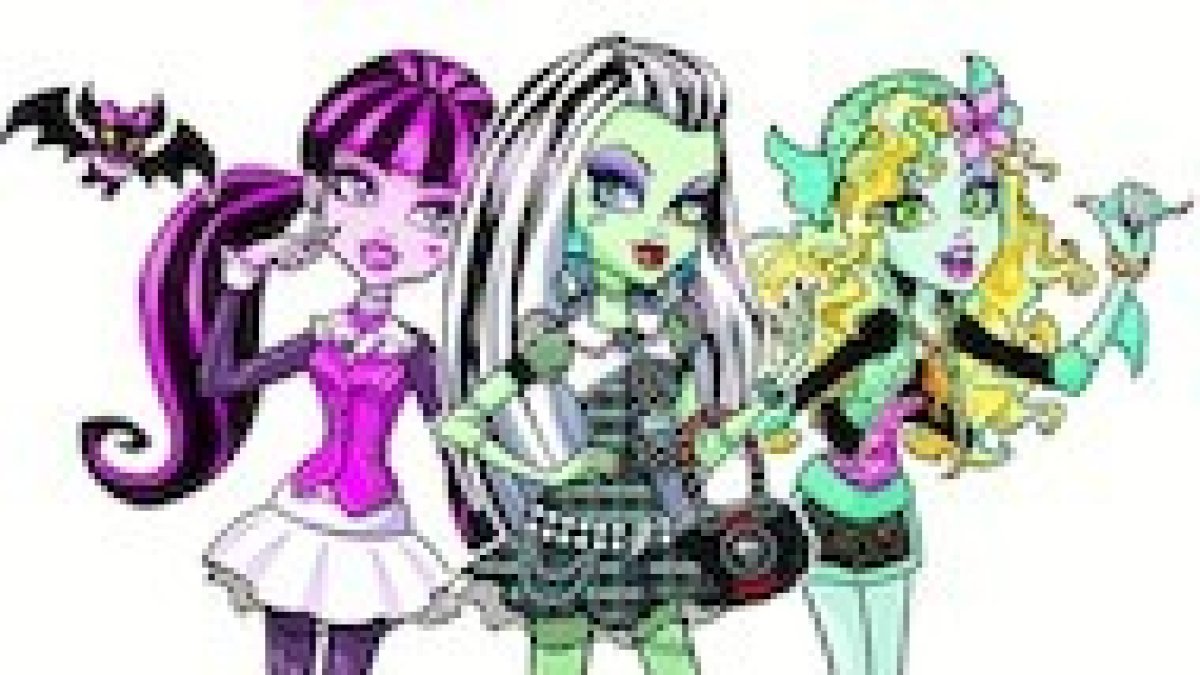 Tres de las Monster High.