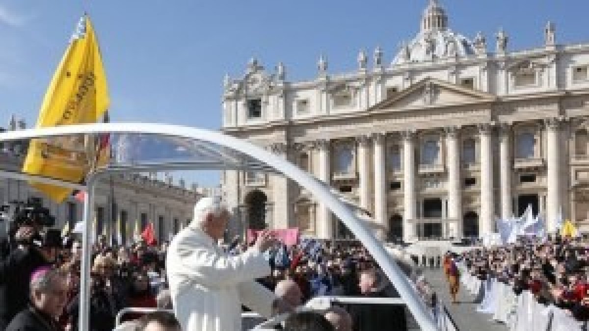 Imagen de su última audiencia, en la Plaza de San Pedro