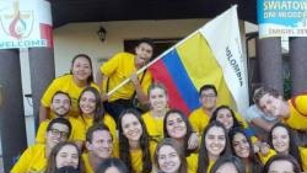 Peregrinos colombianos de la JMJ ya en Polonia