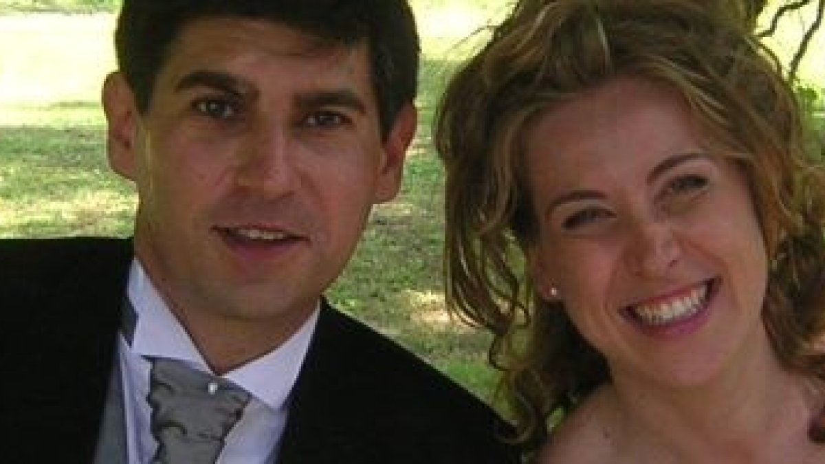 Ugo y Silvia, el día que se casaron en 2005 y se prometieron amarse y apoyarse en la salud y en la enfermedad