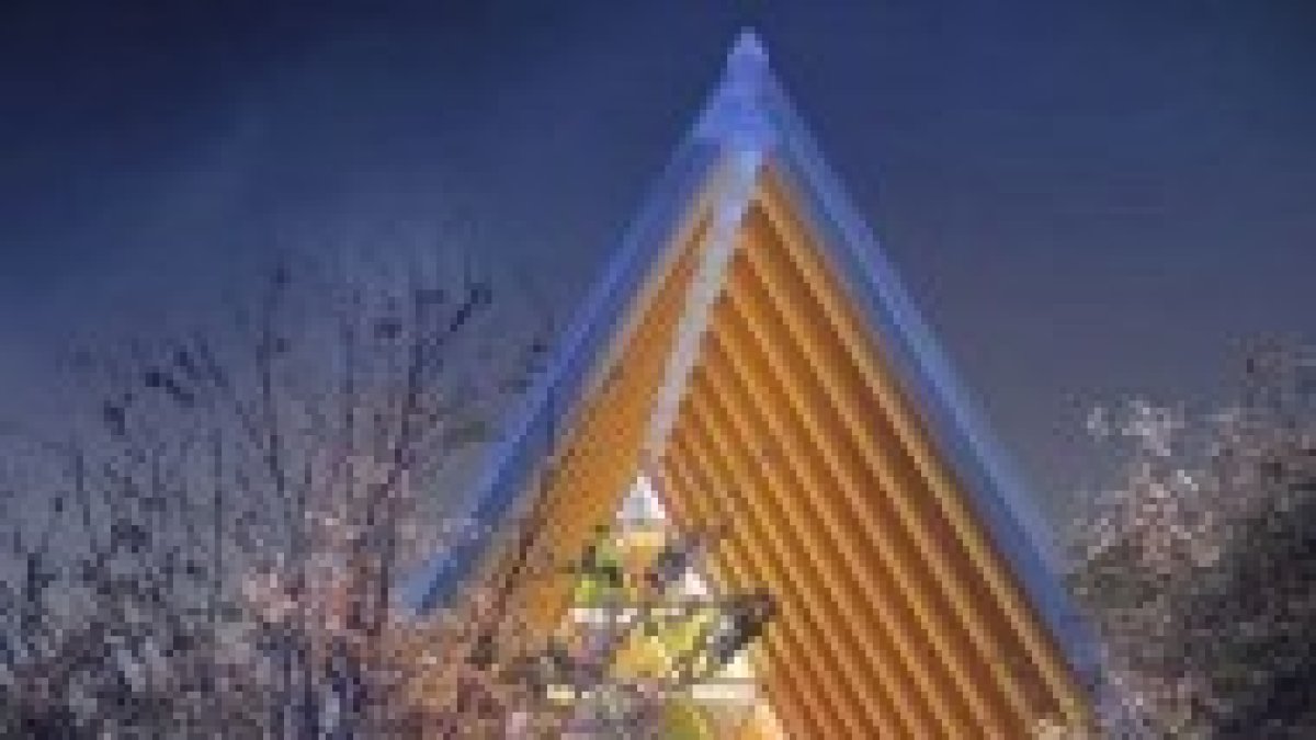 Proyecto de la nueva catedral de cartón en Christchurch