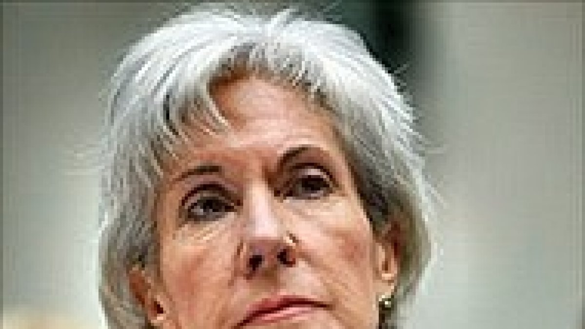 Kathleen Sebelius.