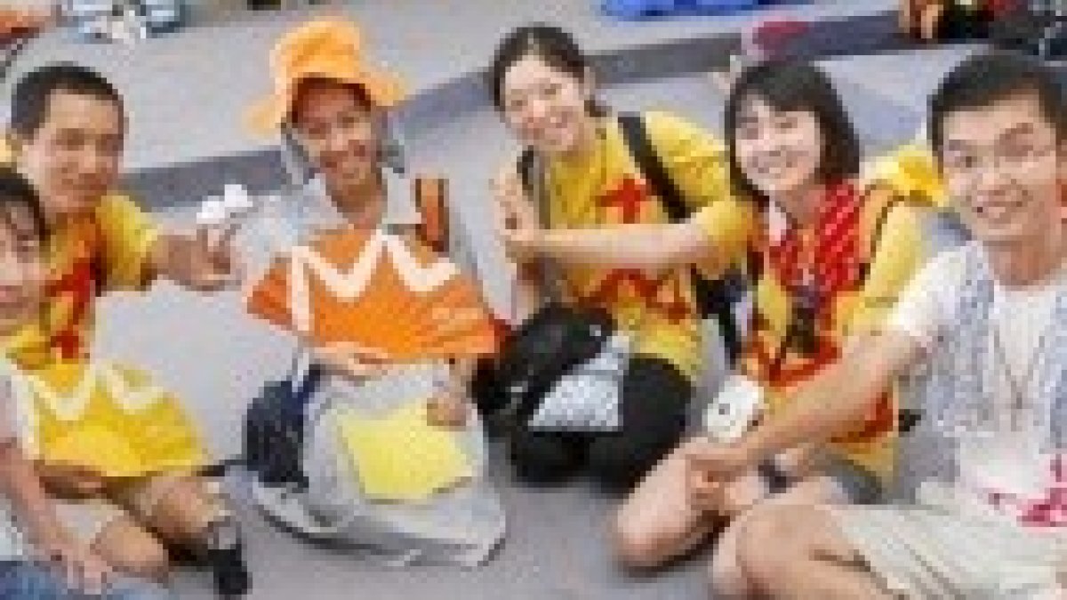 Un grupo de japoneses