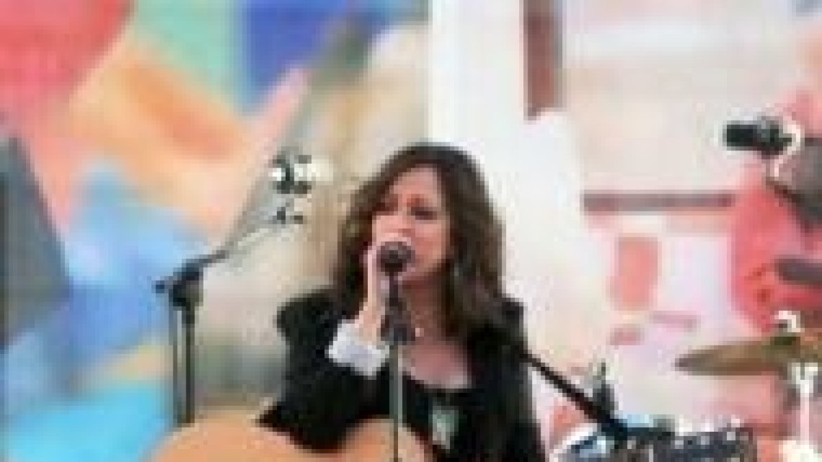 Mai Meneses en el festival Sí a la vida