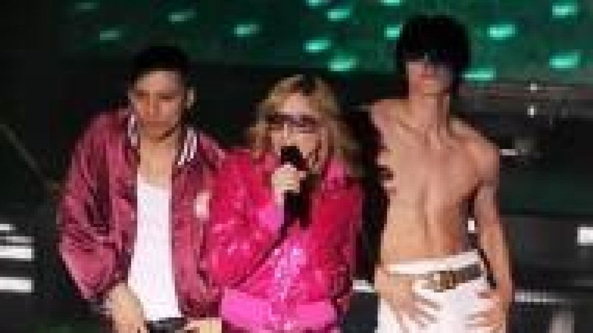 Madonna en un concierto
