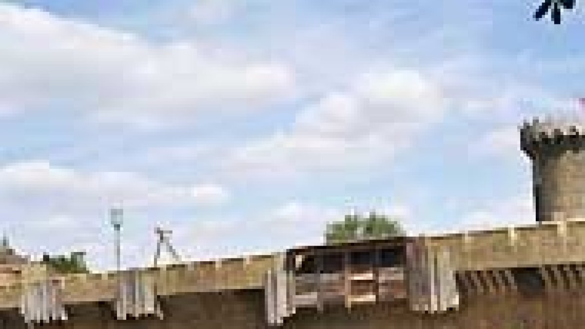 El espectáculo medieval, en acción.