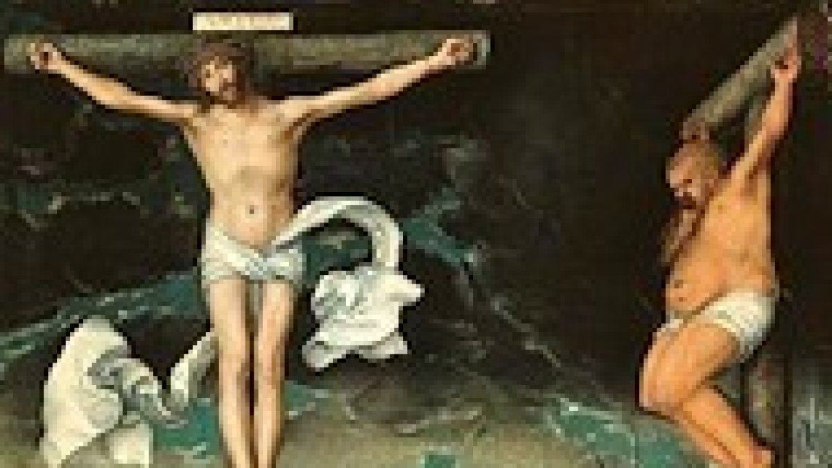 La primera Crucifixión de Cranach el Viejo.