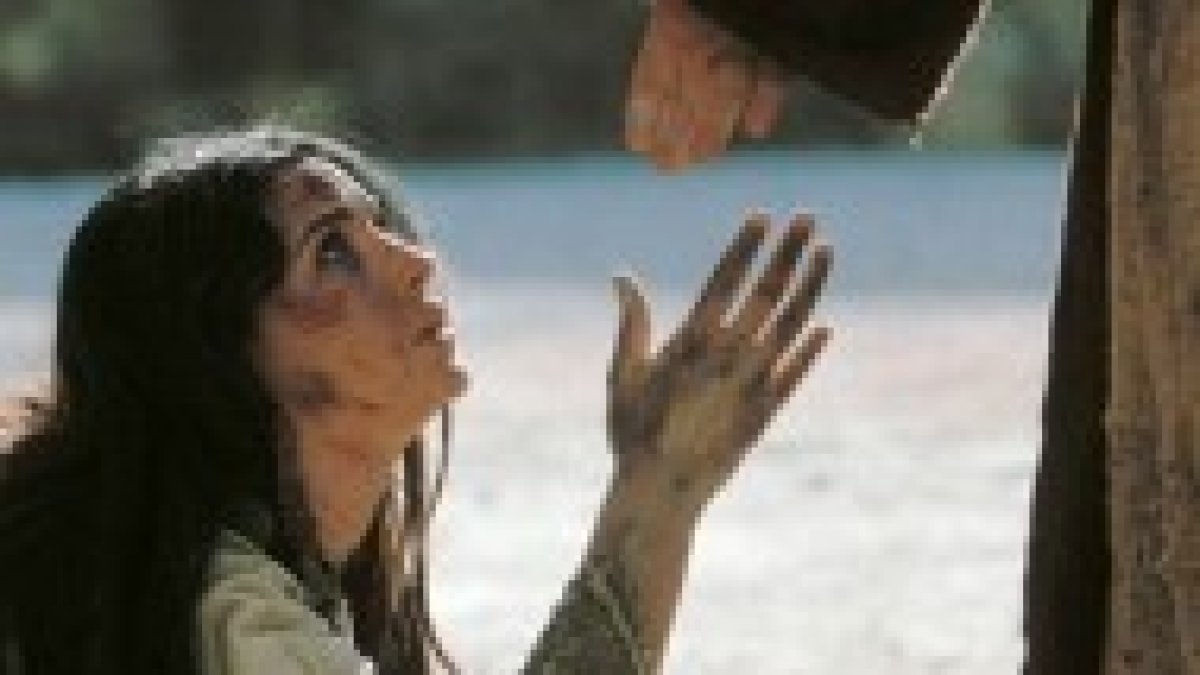 Interpretación de la Virgen María en la película La Pasión