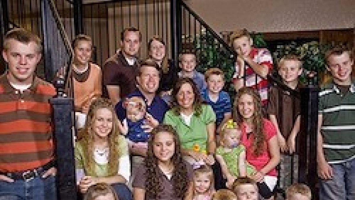 La familia Duggar, al completo.