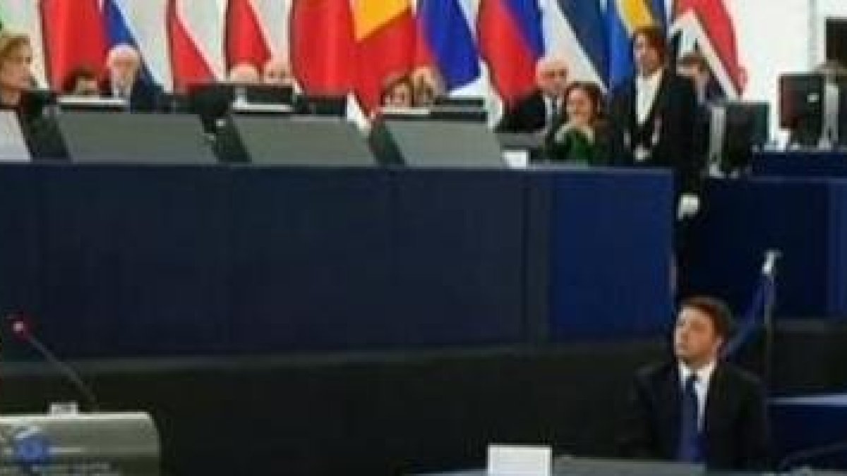 El Papa Francisco pronuncia su discurso ante el Europarlamento en Estrasburgo