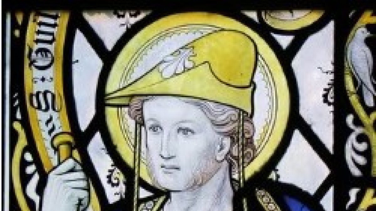 Vidriera de la catedral de Perth.