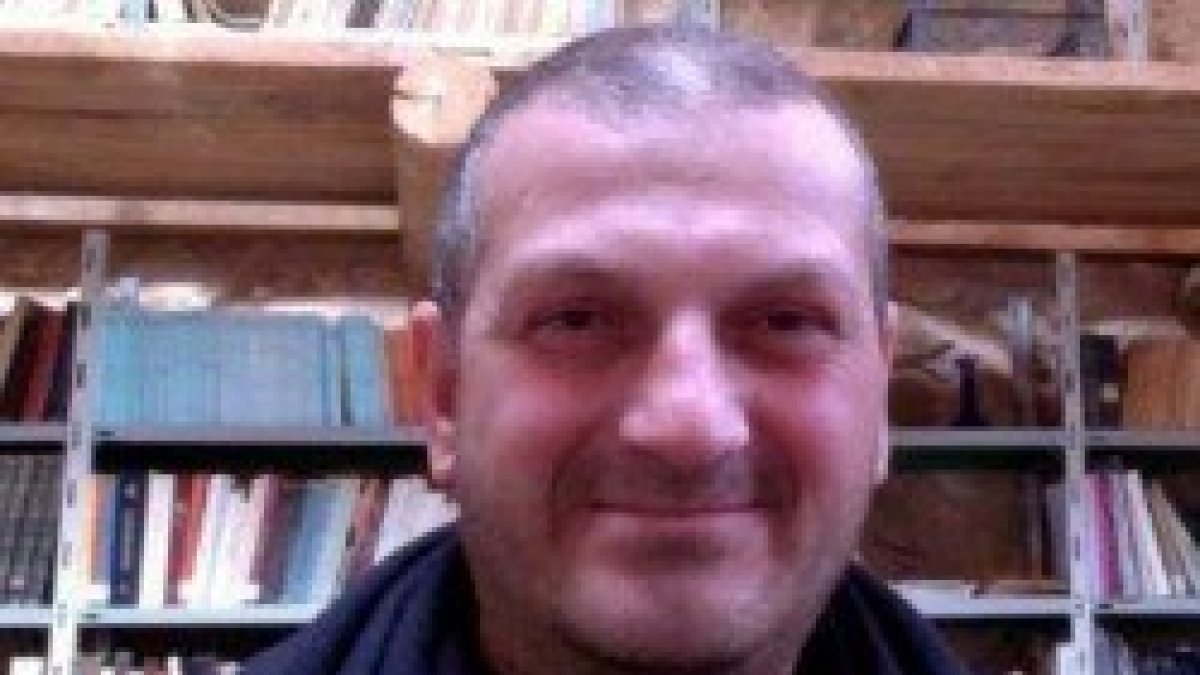 Jacques Murad es el superior del monasterio Mar Elian en Homs, Siria