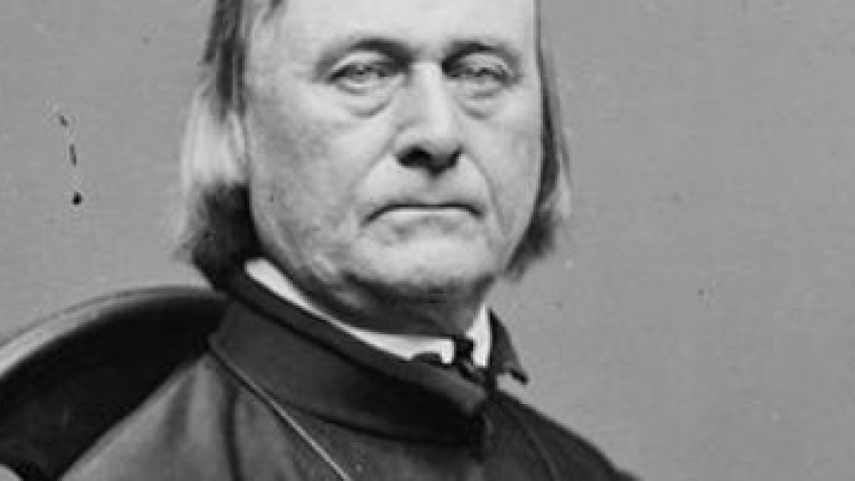 El misionero jesuita Pierre De Smet, en una fotografía posterior a 1860... apóstol de Montana y Wyoming y negociador con los indios