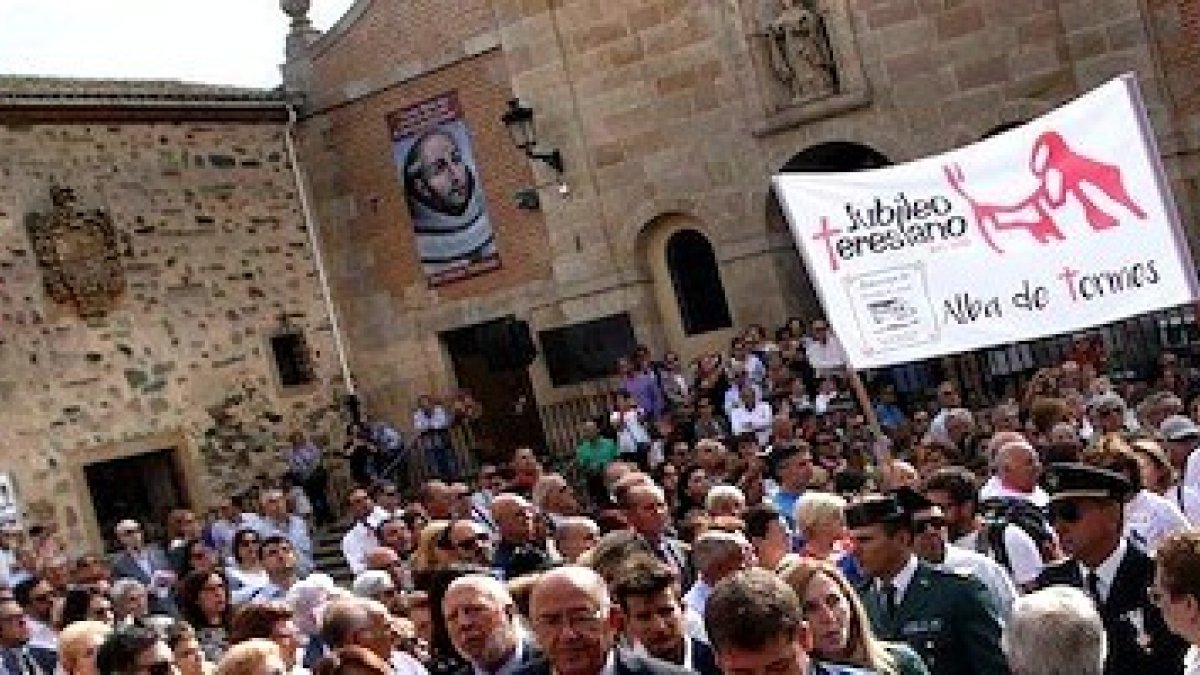 El 15 de octubre de 2017 se abrió oficialmente el Año Jubilar Teresiano. Foto: Salamanca RTV Al Día.