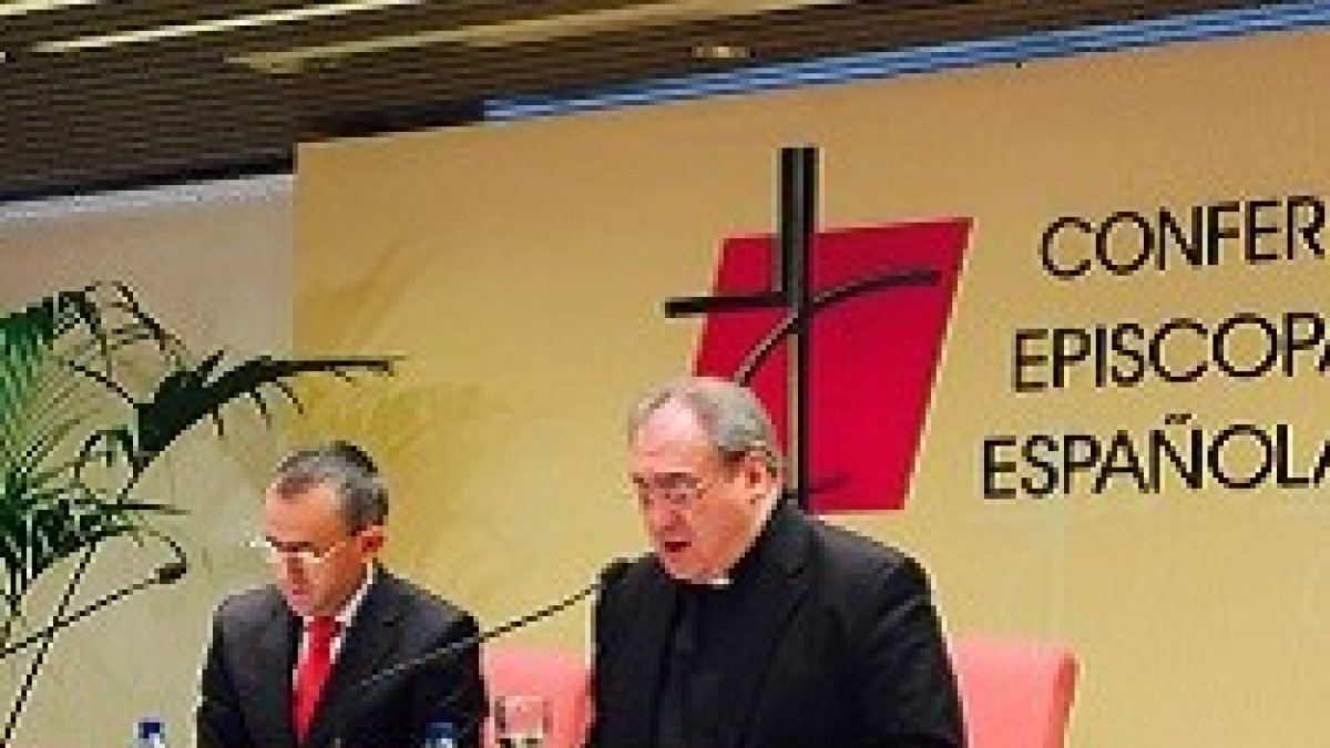 Gil Tamayo, portavoz de la Conferencia Episcopal, ha comparecido tras la Asamblea Plenaria