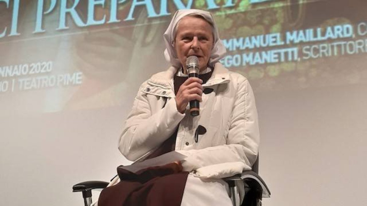 Sor Emmanuel Maillard es la religiosa más célebre de la Comunidad de las Bienaventuranzas de Medjugorje.
