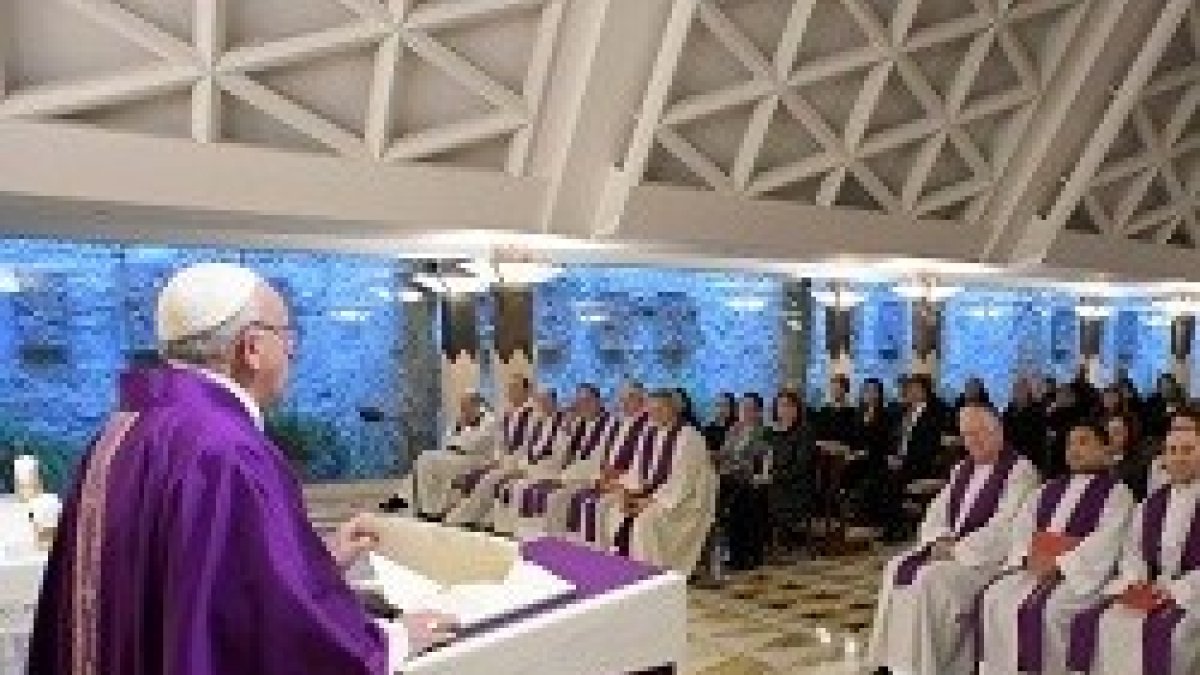 El Papa habló del inmenso amor que Dios tiene al hombre