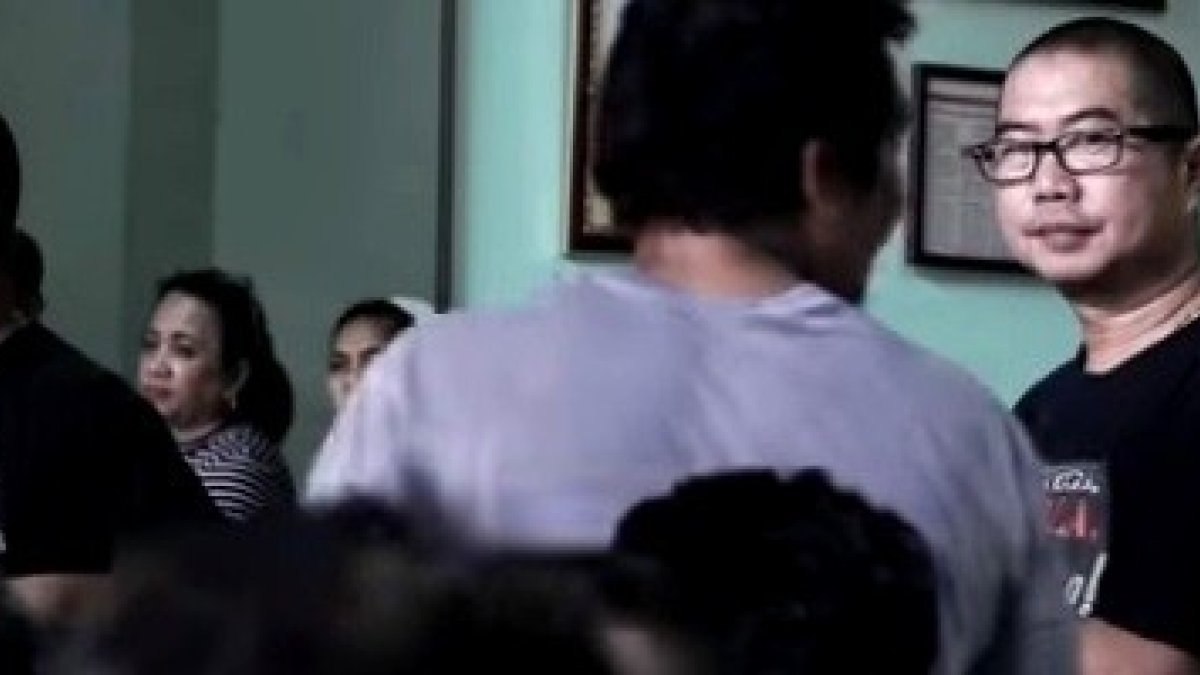 Flaviano Villanueva, sacerdote verbita, en el centro Kalinga, que ayuda a adictos y gente sin hogar