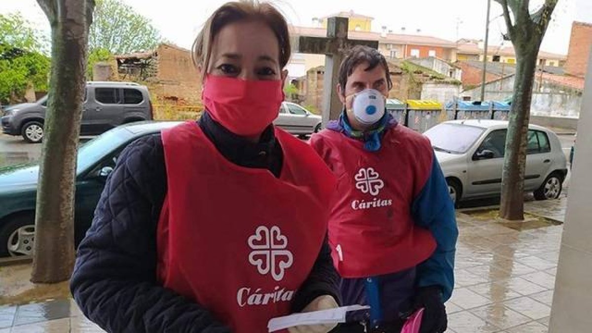 La labor que está realizando Cáritas está semana está ayudando a miles de personas
