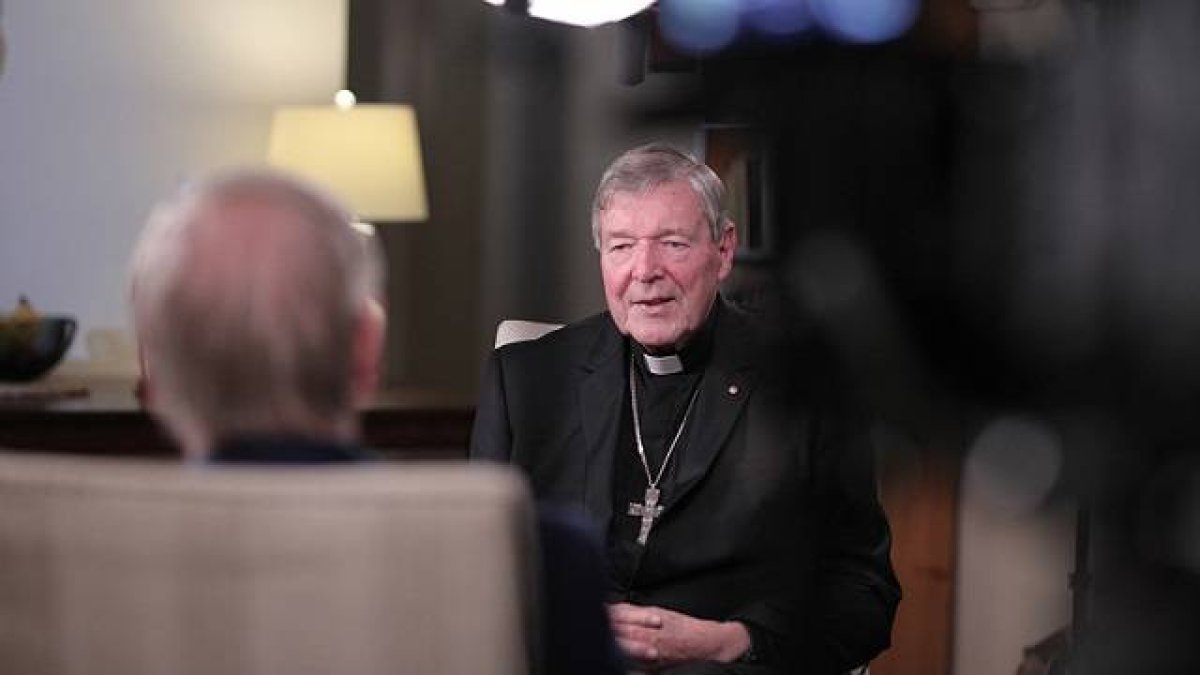 El cardenal Pell habló con franqueza en la entrevista con Andrew Bolt en Sky Australia