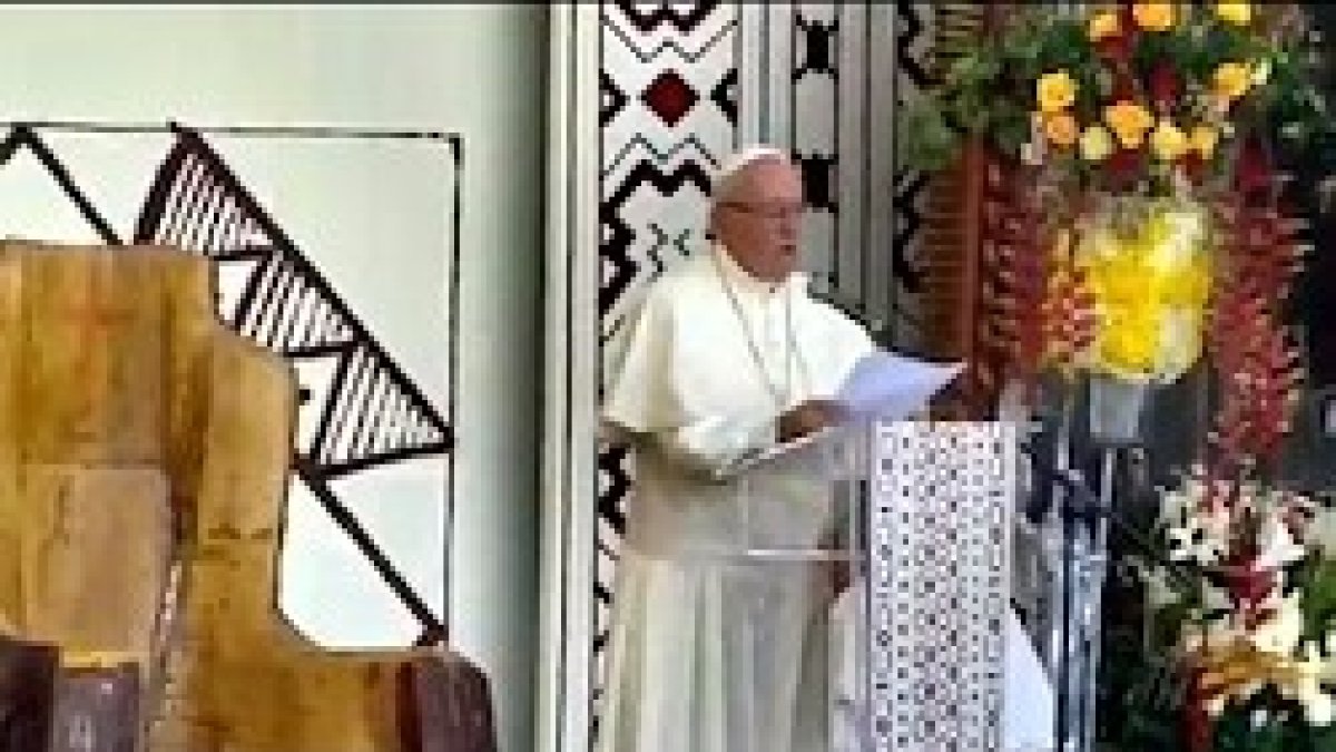 Francisco pidió un fuerte compromiso de las Iglesias locales con los pueblos amazónicos.