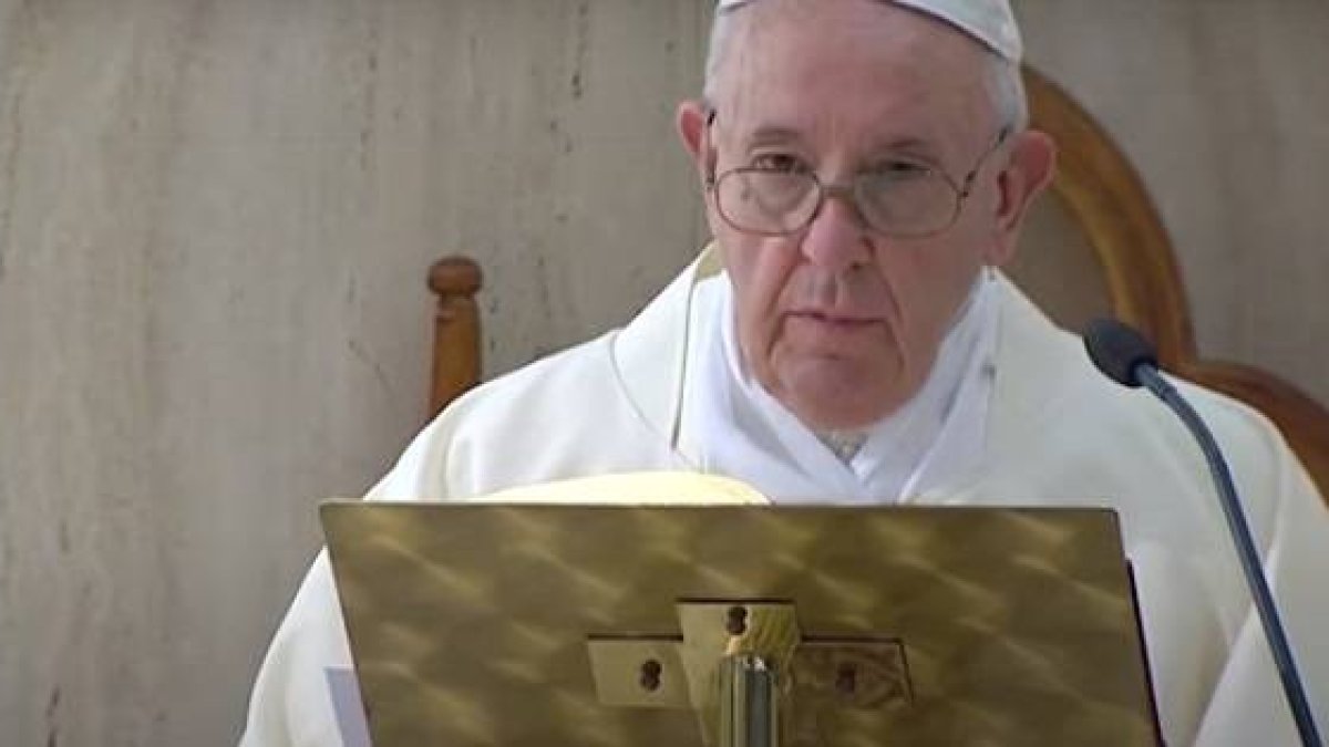 El Papa Francisco pide, en tiempos de coronavirus, que los políticos busquen juntos el bien común, no el de su partido