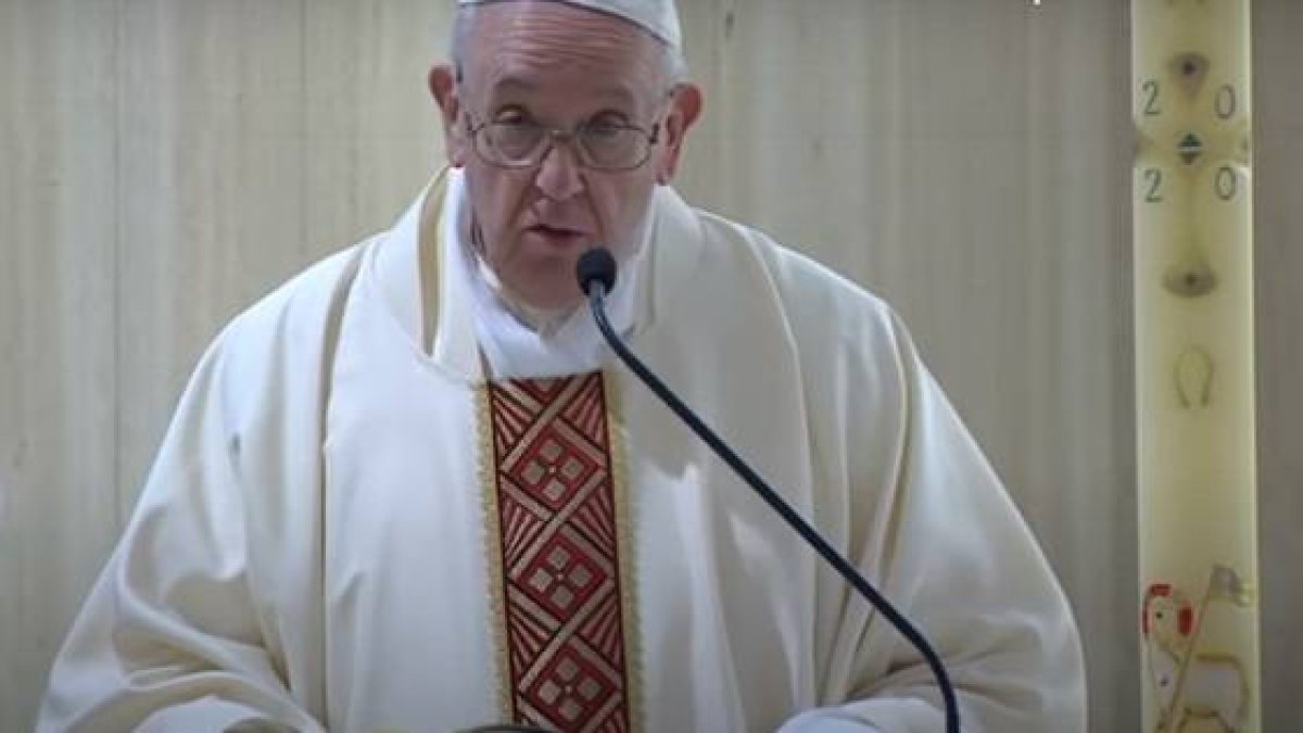 El Papa pidió orar para aprender a escuchar en este periodo de austeridad y confinamiento