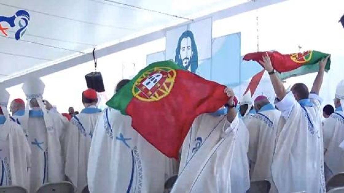 Sacerdotes alegres en Panamá al anunciarse la JMJ de Lisboa - ahora se aplaza hasta 2023