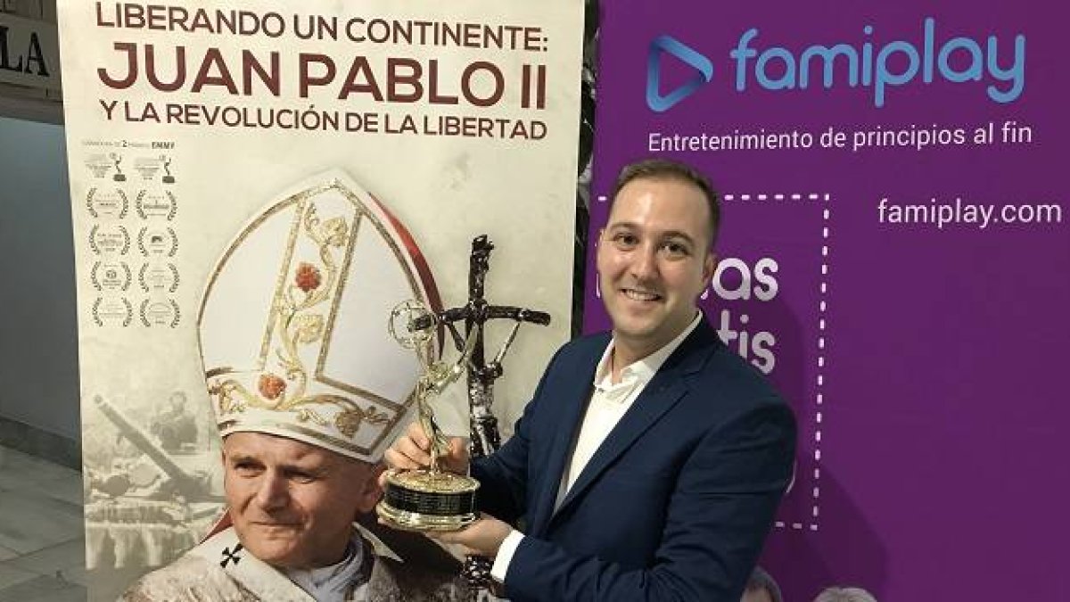 Rubén Ortega, responsable de Famiplay, explica a Religión en Libertad el papel del cine católico en este tiempo de confinamiento