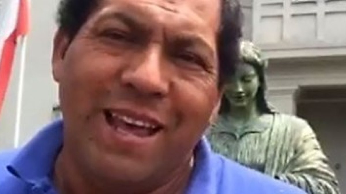 Rubén Nahuelpán no iba a misa cuando lo invitaron a comer con el Papa... pero buscaba a Dios