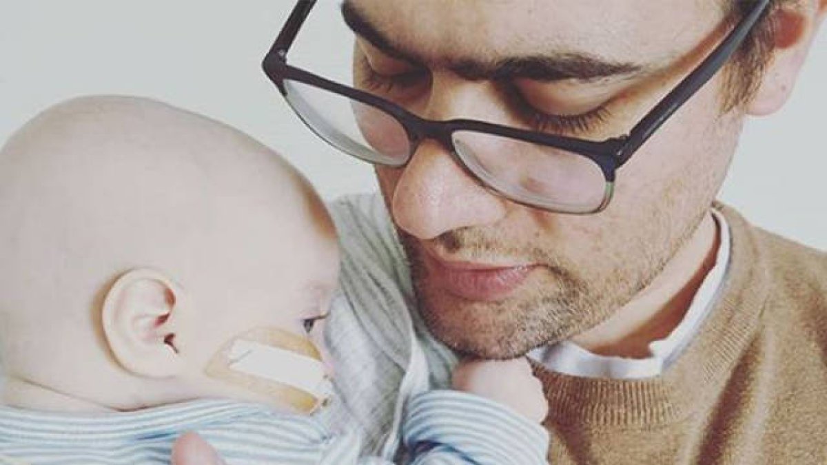 Santiago y Juanito de la Cruz, en una foto del perfil
de Instagram @un_trocito_de_nada