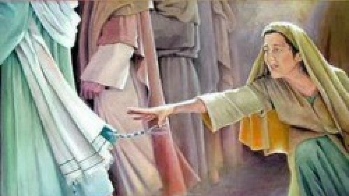 ¿Quién me ha tocado el manto?