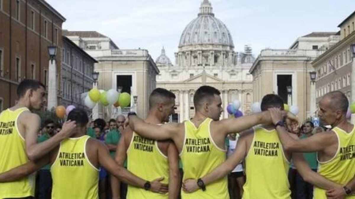 En la Athletica Vaticana colaboran verdaderos campeones olímpicos con voluntarios y personas en situación frágil