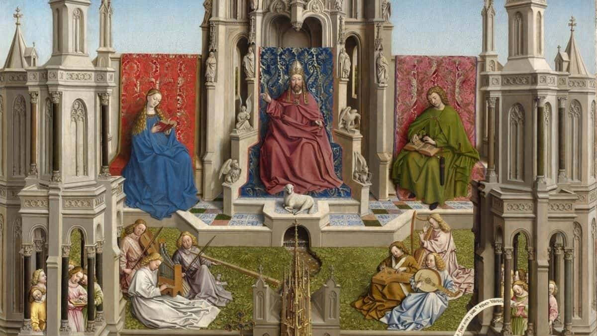 Nuestro mundo ha olvidado (y parte de la Iglesia ha olvidado también) que la gracia santificante es necesaria para la salvación y que con el pecado la gracia se pierde. 'La fuente de la gracia' de Jan Van Eyck (1390-1441), Museo Nacional del Prado.